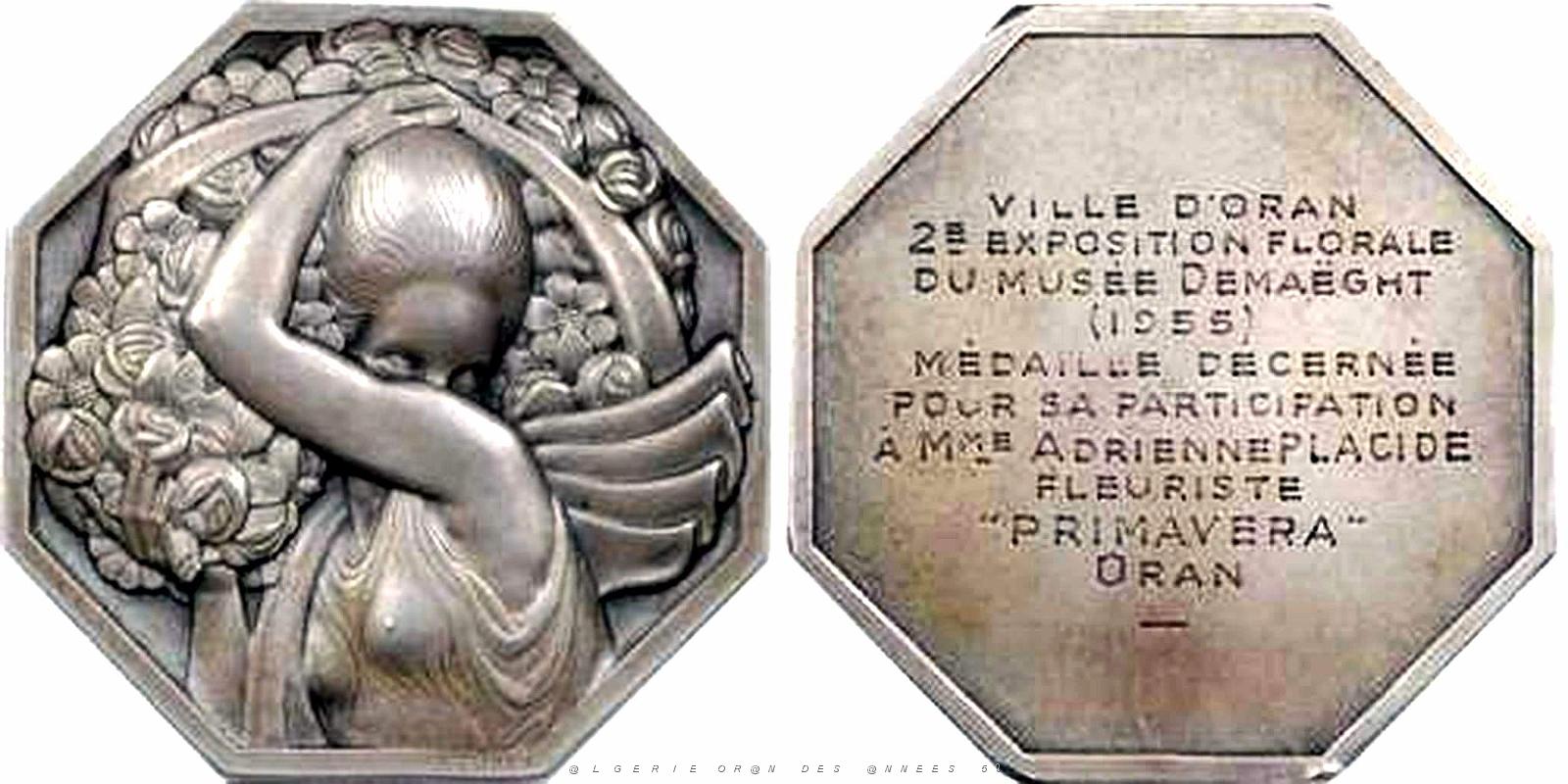 MEDAILLES D AFN 221 Oran exposition florale.jpg